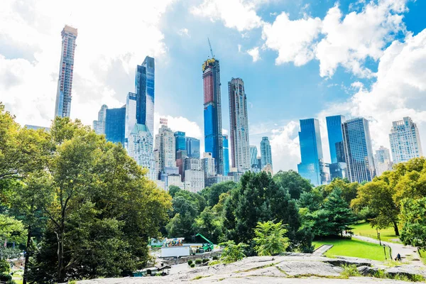 Nueva York Septiembre 2018 Parque Central Vista Del Central Park — Foto de Stock