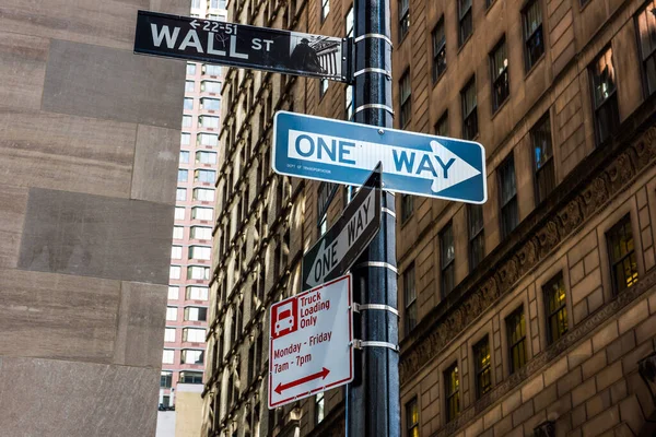 New York États Unis Septembre 2018 Wall Street Financial District — Photo