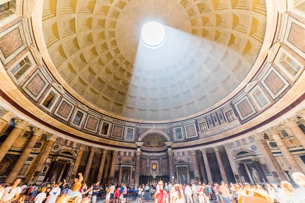 Rome Italy June 2019 Interior View Pantheon Ancient Roman Temple — Stock Photo, Image