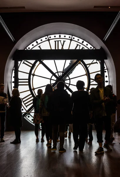 Paris França Maio 2017 Relógio Famoso Museu Orsay Paris França — Fotografia de Stock