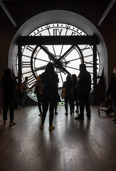 Paris França Maio 2017 Relógio Famoso Museu Orsay Paris França — Fotografia de Stock