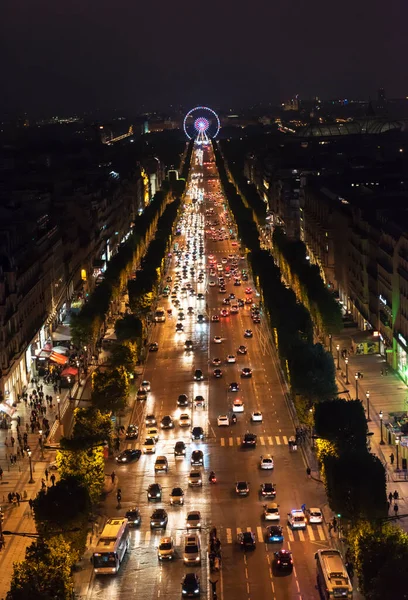 Champs Elysees Avenue Paris France — Stock Photo, Image