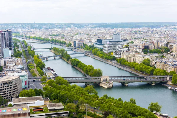 París Francia Mayo 2017 Hermosa Vista Del Centro París Desde — Foto de Stock