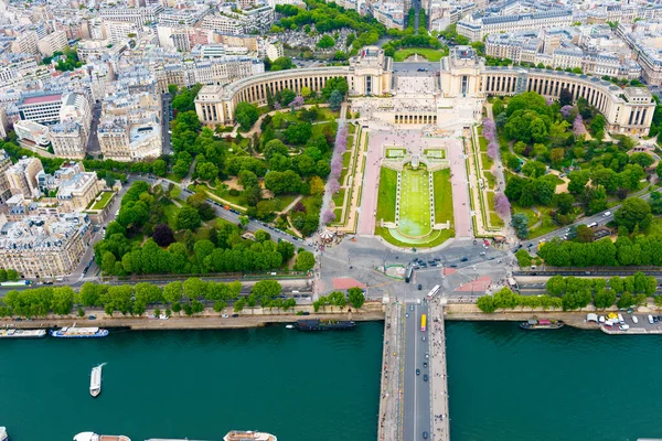 París Francia Mayo 2017 Hermosa Vista Del Centro París Desde —  Fotos de Stock