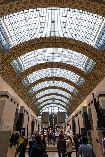 Paris Frankrike Maj 2017 Orsay Museum Musee Orsay Inredningsvy Paris — Stockfoto