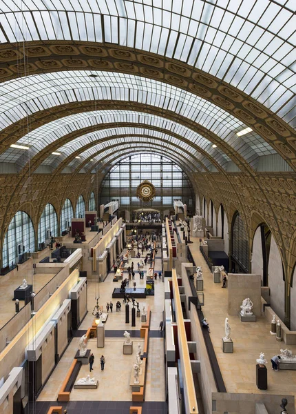 París Francia Mayo 2017 Museo Orsay Musee Orsay Vista Interior — Foto de Stock