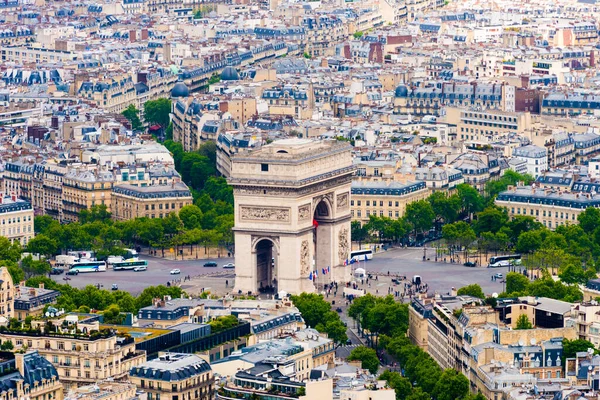 París Francia Mayo 2017 Arco Del Triunfo París Francia Hermosa —  Fotos de Stock