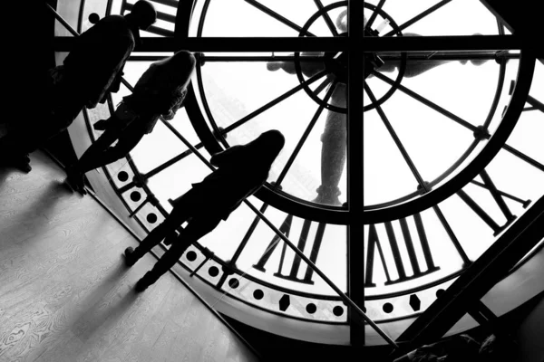 París Francia Mayo 2017 Famoso Reloj Museo Orsay París Francia —  Fotos de Stock