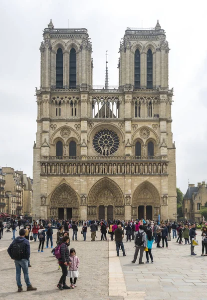 Paris France May 2017 Notre Dame Cathedral Paris France Notre — Stock Photo, Image