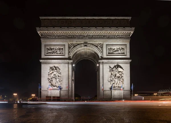 Paris França Maio 2017 Arco Triunfo Paris França — Fotografia de Stock