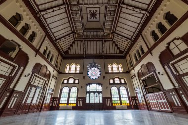 ISTANBUL, TURKEY - 21 Temmuz 2018: Sirkeci Tren İstasyonu (Türkçe: Sirkeci Tren Gari). İstanbul, Türkiye.