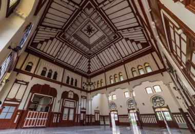 ISTANBUL, TURKEY - 21 Temmuz 2018: Sirkeci Tren İstasyonu (Türkçe: Sirkeci Tren Gari). İstanbul, Türkiye.