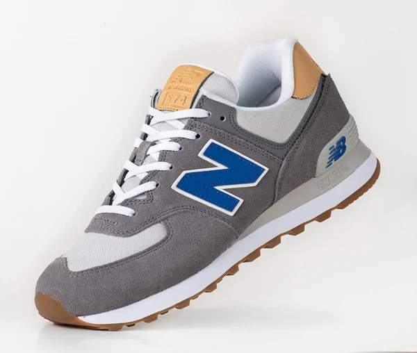 Ιστανβουλ Τουρκια Ιουνιου 2021 Μοντέλο New Balance Shoes 574 Λευκό — Φωτογραφία Αρχείου