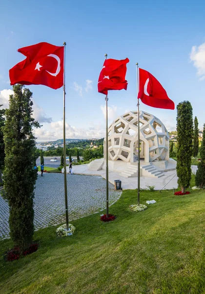 Istanbul Turquía Julio 2021 Julio Memorial Los Mártires Temmuz Sehitler — Foto de Stock