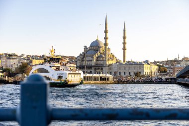 İstanbul, Türkiye - 5 Ekim 2025: İstanbul, Türkiye. Güzel İstanbul boğaz manzarası.