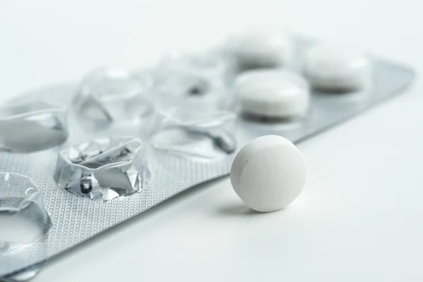 Tabletten geneeskunde voor de menselijke gezondheid — Stockfoto