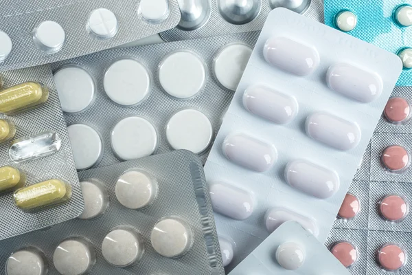 Tablets medicine for human health — Stock Photo, Image