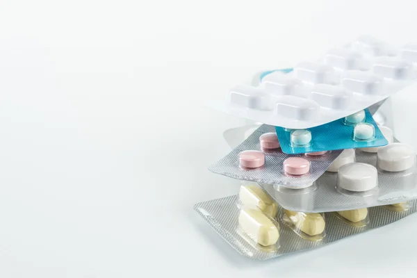 Tablets medicine for human health — Stock Photo, Image