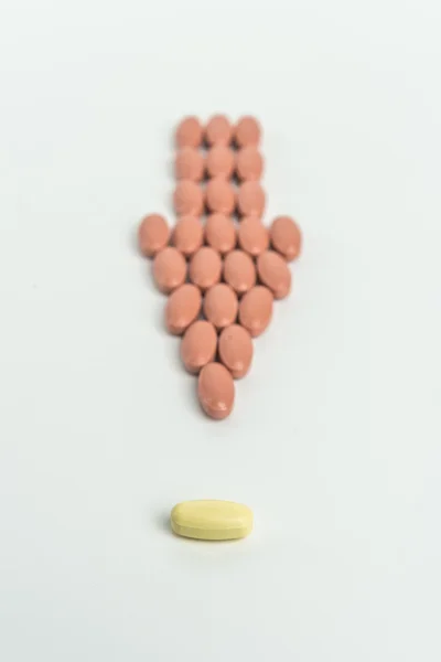 Comprimidos medicamento para la salud humana —  Fotos de Stock