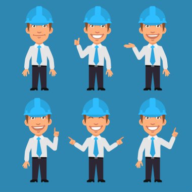 Mühendis gösterir ve gösterir