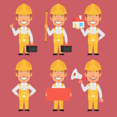 Oluşturucu araçları megafon Poster düzey tutar