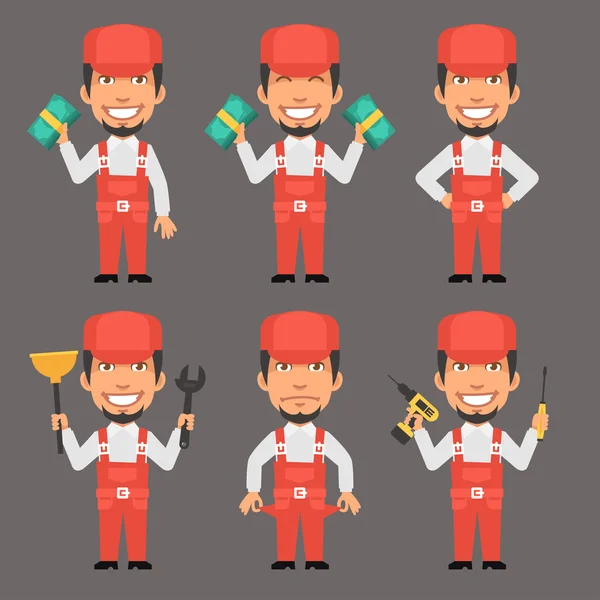 Tamirci tutan para ve araçları