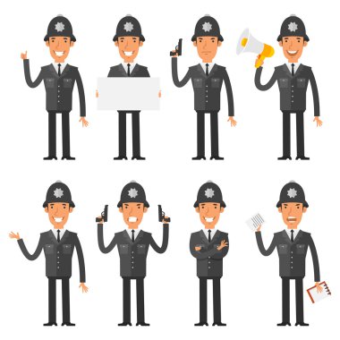 İngiliz polis farklı teşkil etmektedir