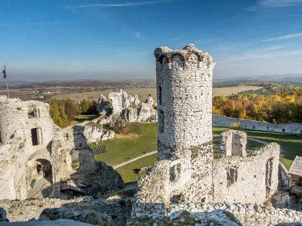 Ortaçağ kalesinin Ogrodzieniec