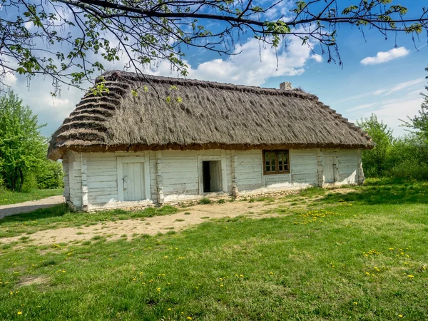 Thatched rustic cottage — Stock Photo, Image