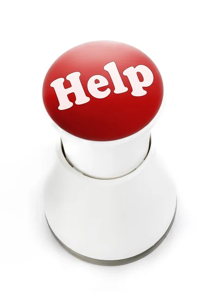 Help push button — Stock Photo, Image