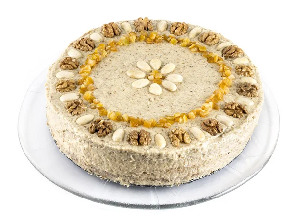 Torta alla noce — Foto Stock