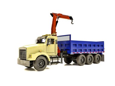 Beyaz arkaplanda 3D patlama aracı görüntüleme