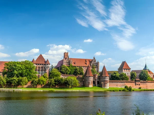 Malbork castle — Stock Photo, Image