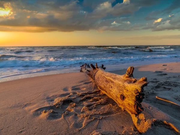 Baltık Denizi üzerinden günbatımı — Stok fotoğraf