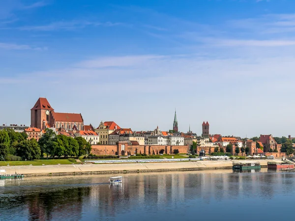 Panorama de Torun Fotos de stock libres de derechos