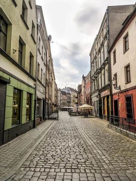 Altstadt torun Straße — Stockfoto