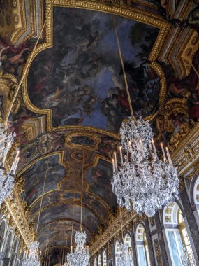  Hall of Mirrors, Versailles, France clipart