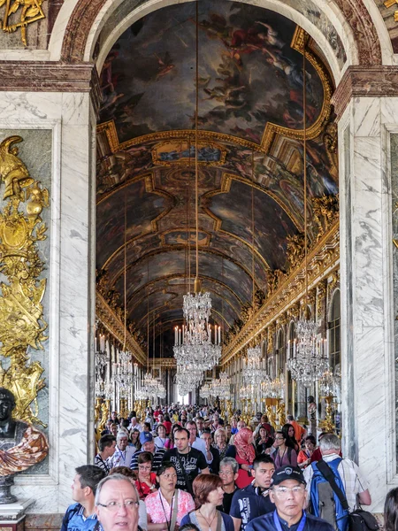 Aynalar Hall, Versailles, Fransa — Stok fotoğraf