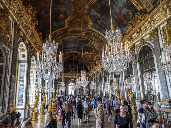 Spiegelsaal, Versailles, Frankreich Stockbild