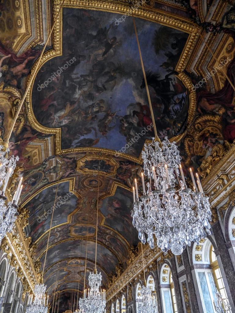 Hall Of Mirrors Versailles Frankreich Redaktionelles