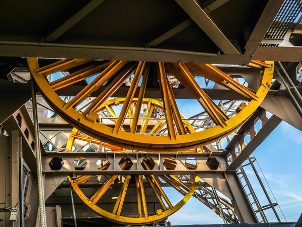 Torre Eiffel ascensor — Foto de Stock