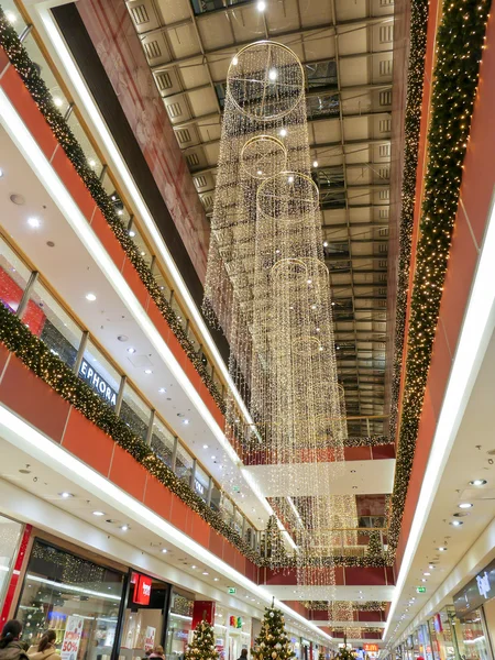 Centro commerciale di Natale — Foto Stock