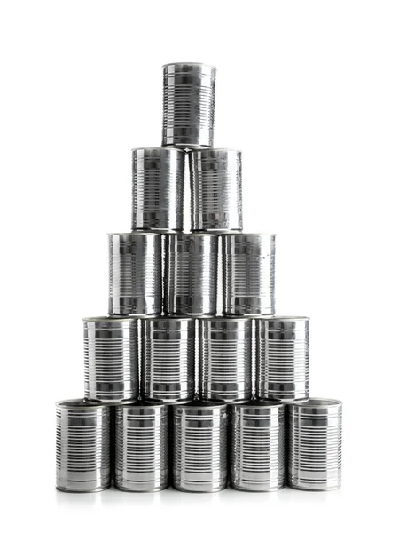 Can pyramid — Stock Photo, Image