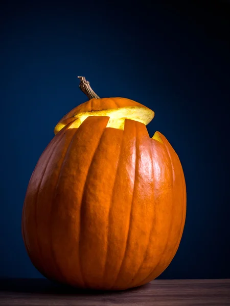 Jack-o-lantern kabak — Stok fotoğraf