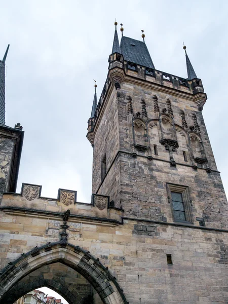 Charles Bridge Tower — Stock Photo, Image