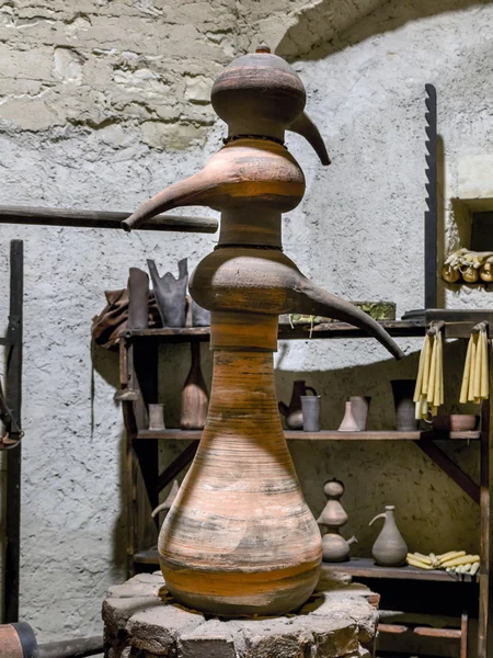 Warsztat alchemika — Zdjęcie stockowe