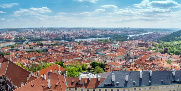 Panorama de la vieille ville Prague — Photo