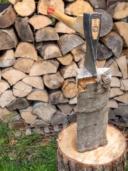 Chopping block — Stock Photo, Image