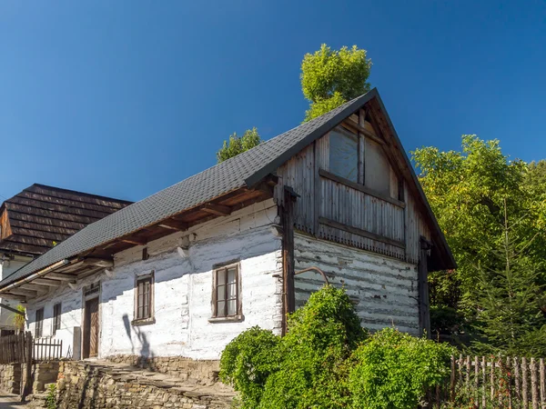 Village wooden hut — Stock Photo, Image