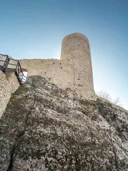 Ruínas do castelo medieval Smolen — Fotografia de Stock